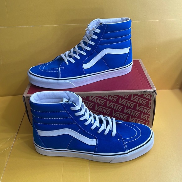 Vans Other - Vans Sk8 Hi imperial blue and true white